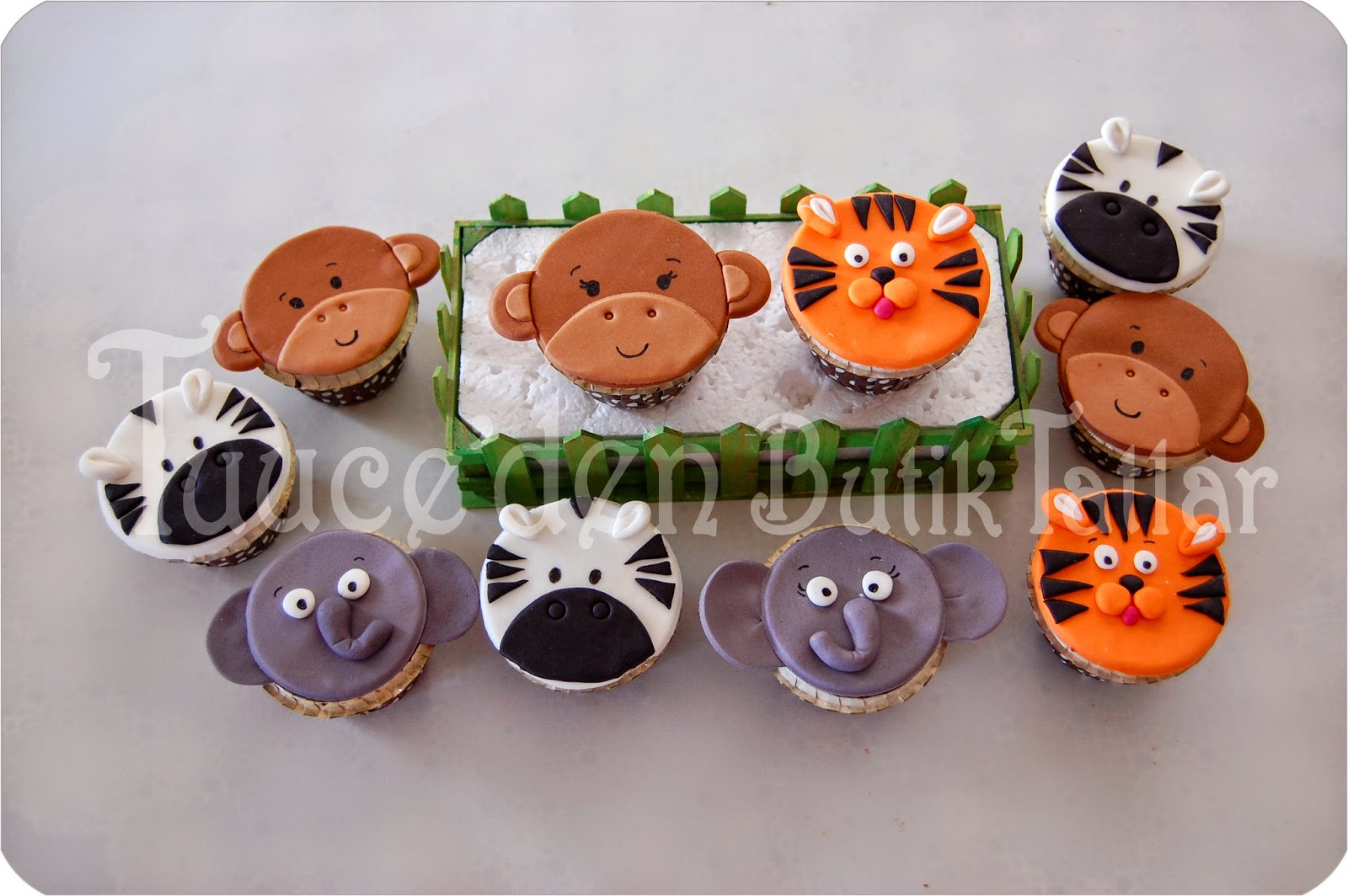 Tuuceden… Safari Kurabiye ve Cupcakeleri…