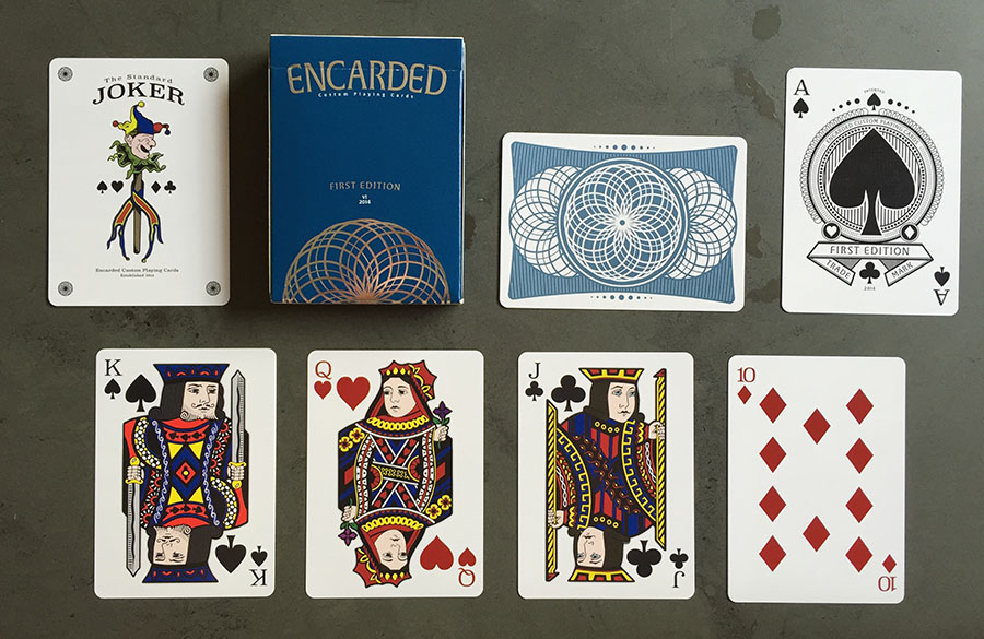 Deck View Encarded Standard (First Edition) Playing Cards Kardify