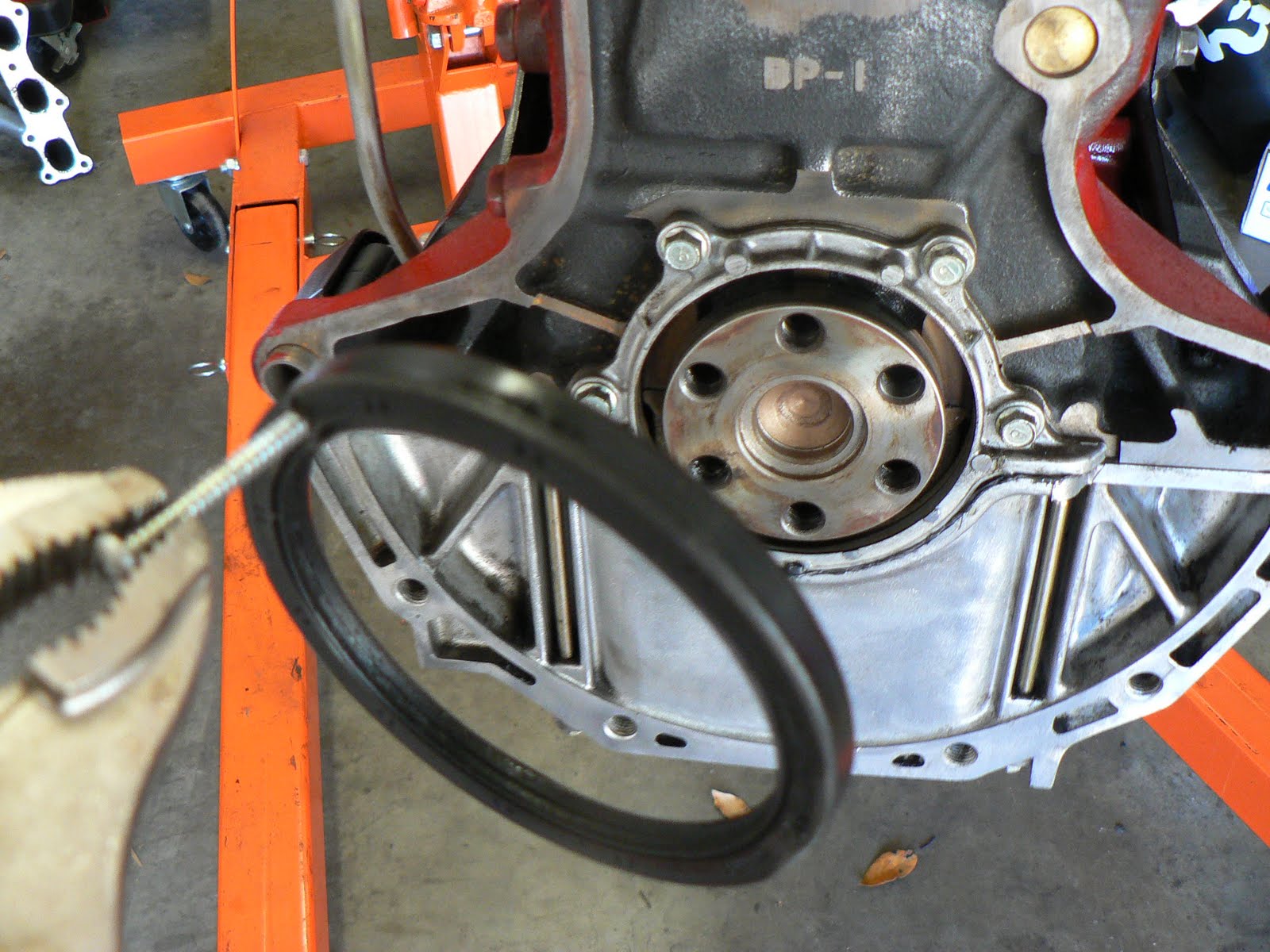 Morrison's Garage Installing the Miata Engine.