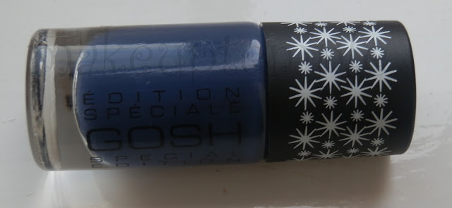 Gosh Limited Edition 618 Tilted Blue Nail Polish Swatches