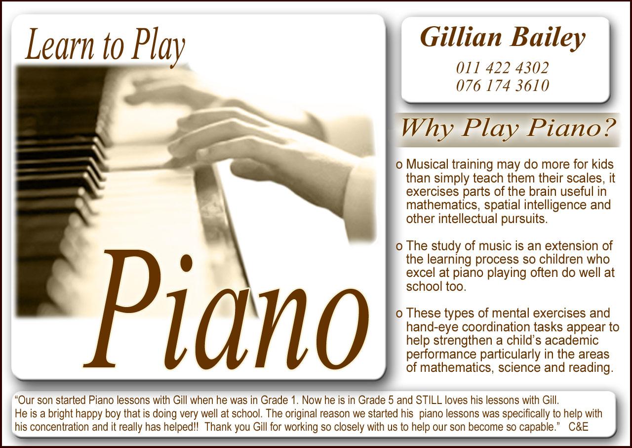free piano lesson