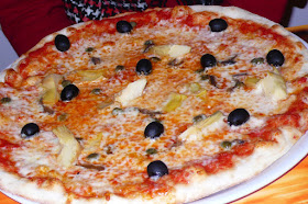 Capricciosa pizza (Monopoli, Budapest)