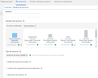 Tutorial ¿Cómo configurar Anuncios Responsive de Adsense en mi blog de Blogger?