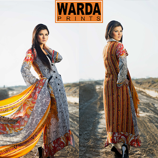 Warda Prints Silk Kurrandy 2014-2015 Winter Vol-2-12