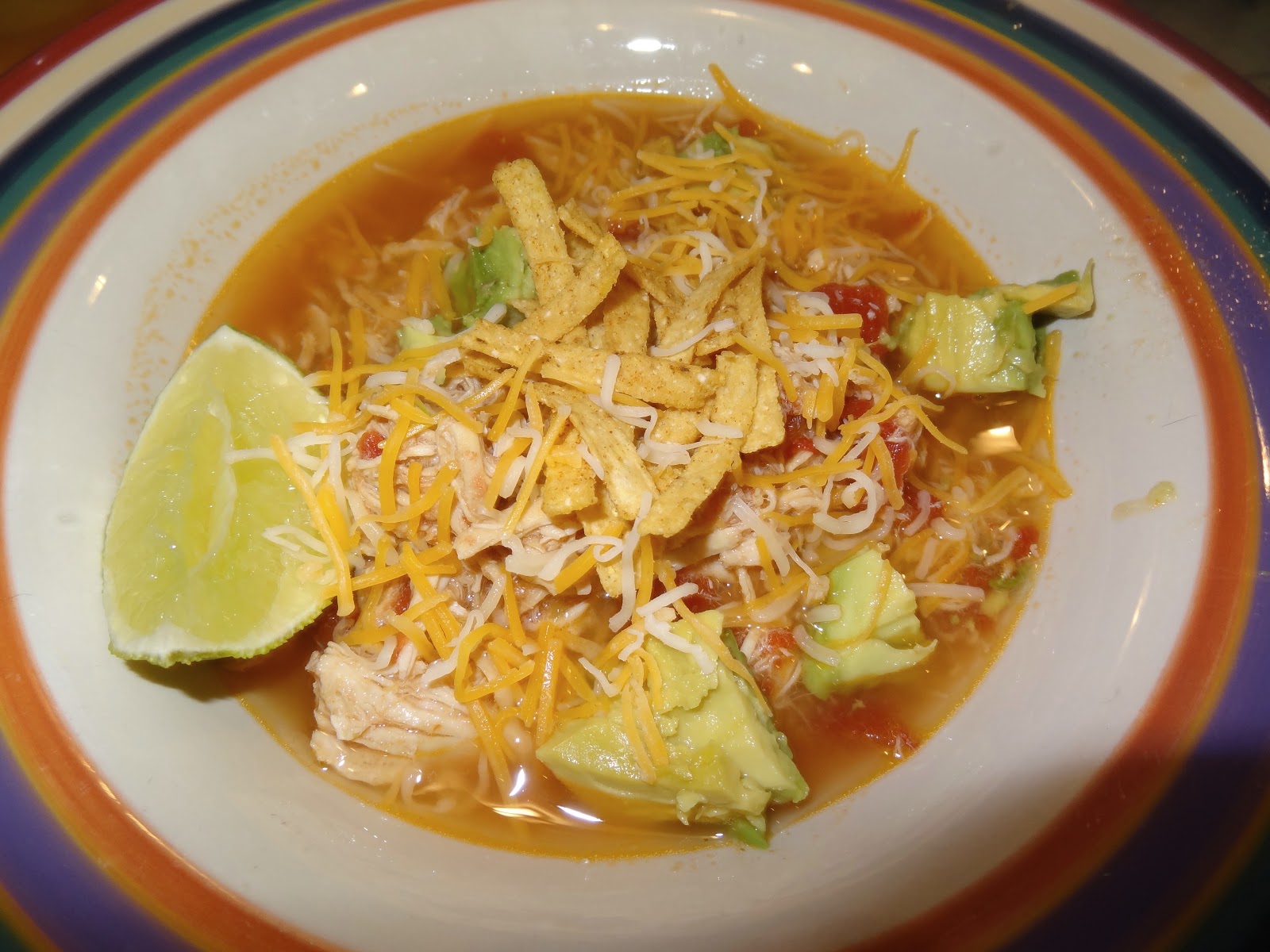 cooking with crystal Crock Pot Chicken Tortilla Soup