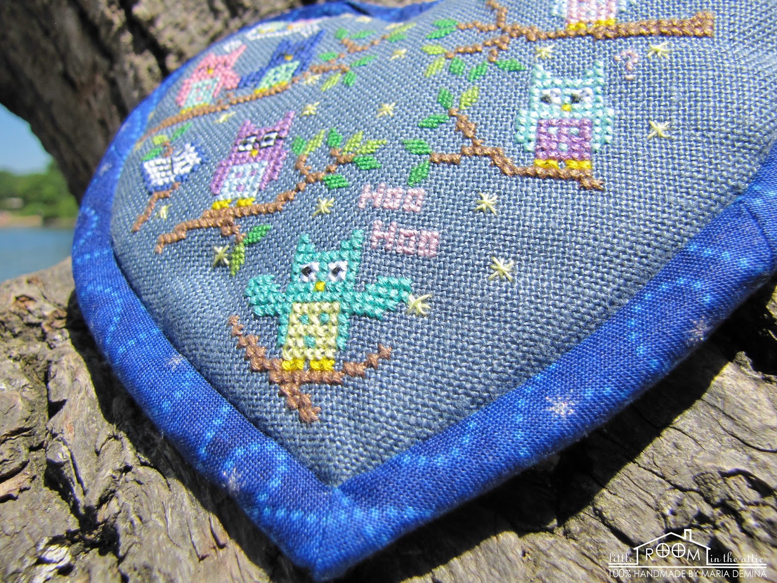 Комнатка с мансардой / Little room in the attic Совушковое сердечко