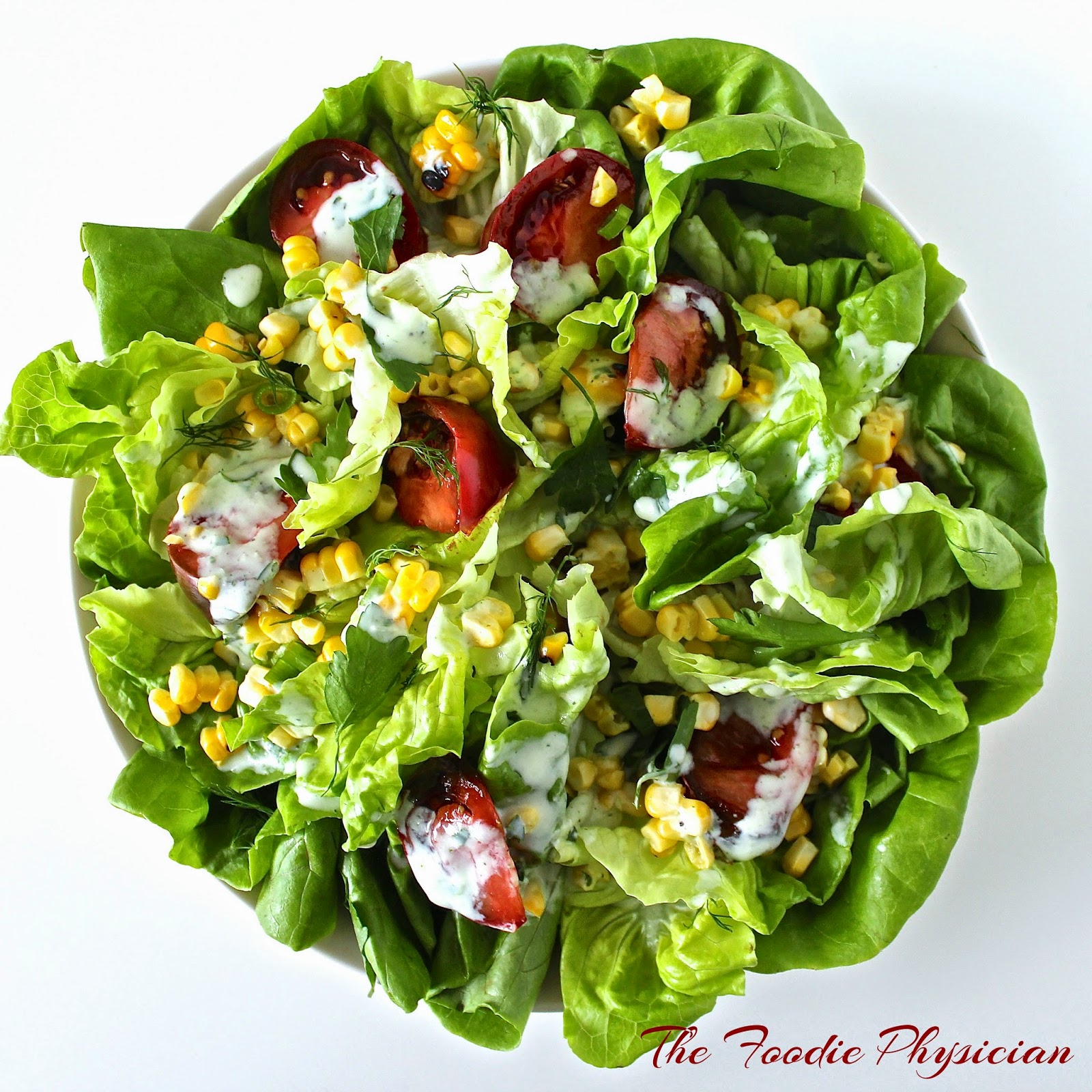 The Foodie Physician Dining with the Doc Butter Lettuce Salad with