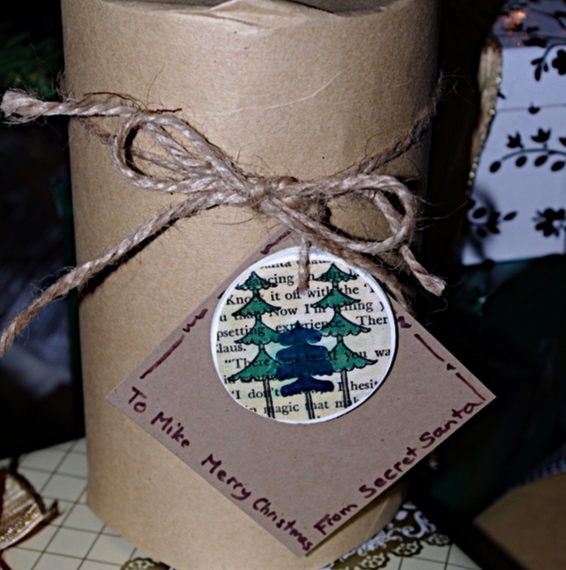 Creative "Try"als Gift Topper Ideas and Wrapping with Kraft Paper