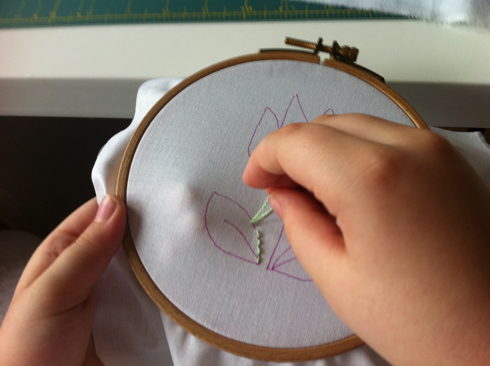 Humming Needles: Stitching Together