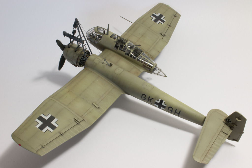 FalkeEins the Luftwaffe blog magnificent BV 141 from Hobbyboss built