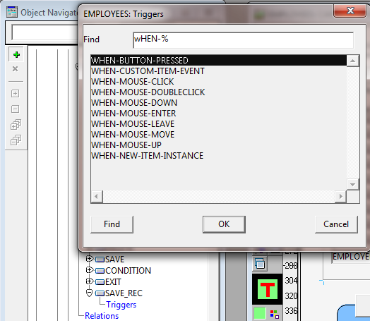 Using Triggers in Oracle Forms Using Triggers in Oracle Forms
