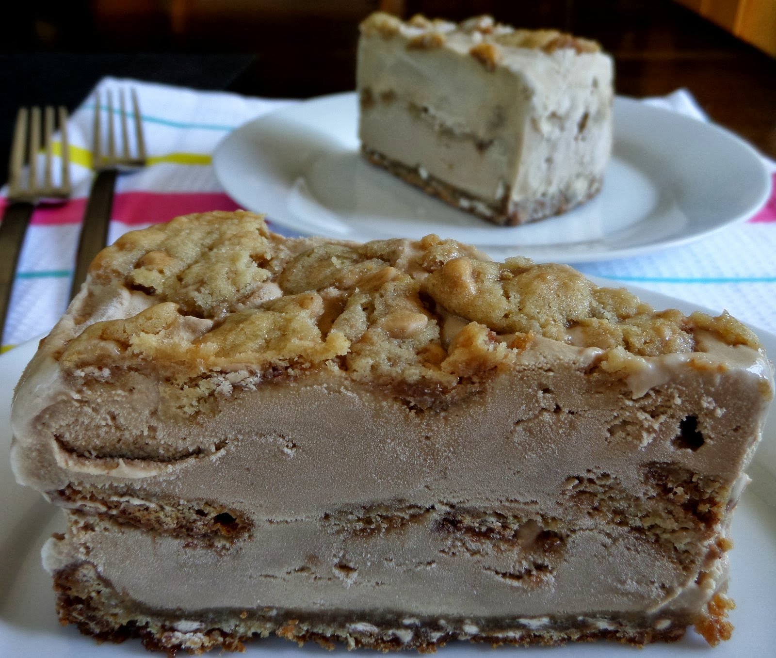 Becki Melvie Coffee Toffee Cookie Ice Cream Cake