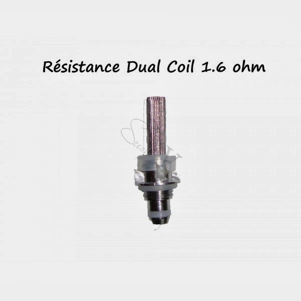Résistance Dual Coil 1.6 ohm