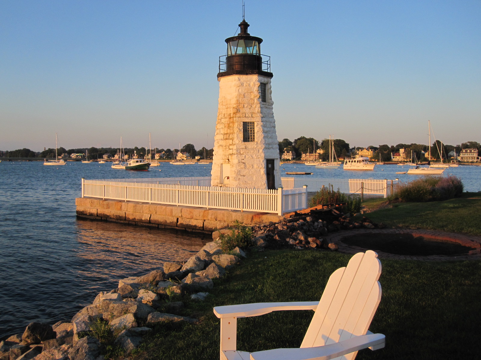 Happy National Lighthouse Day from Newport! 12 Meter Charters