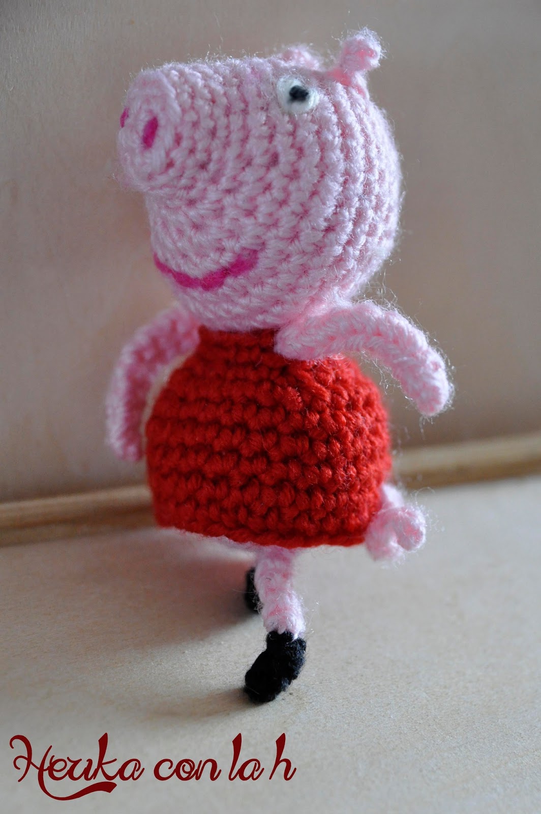 Herika con la h: Herigurumi Peppa Pig (tutorial amigurumi)