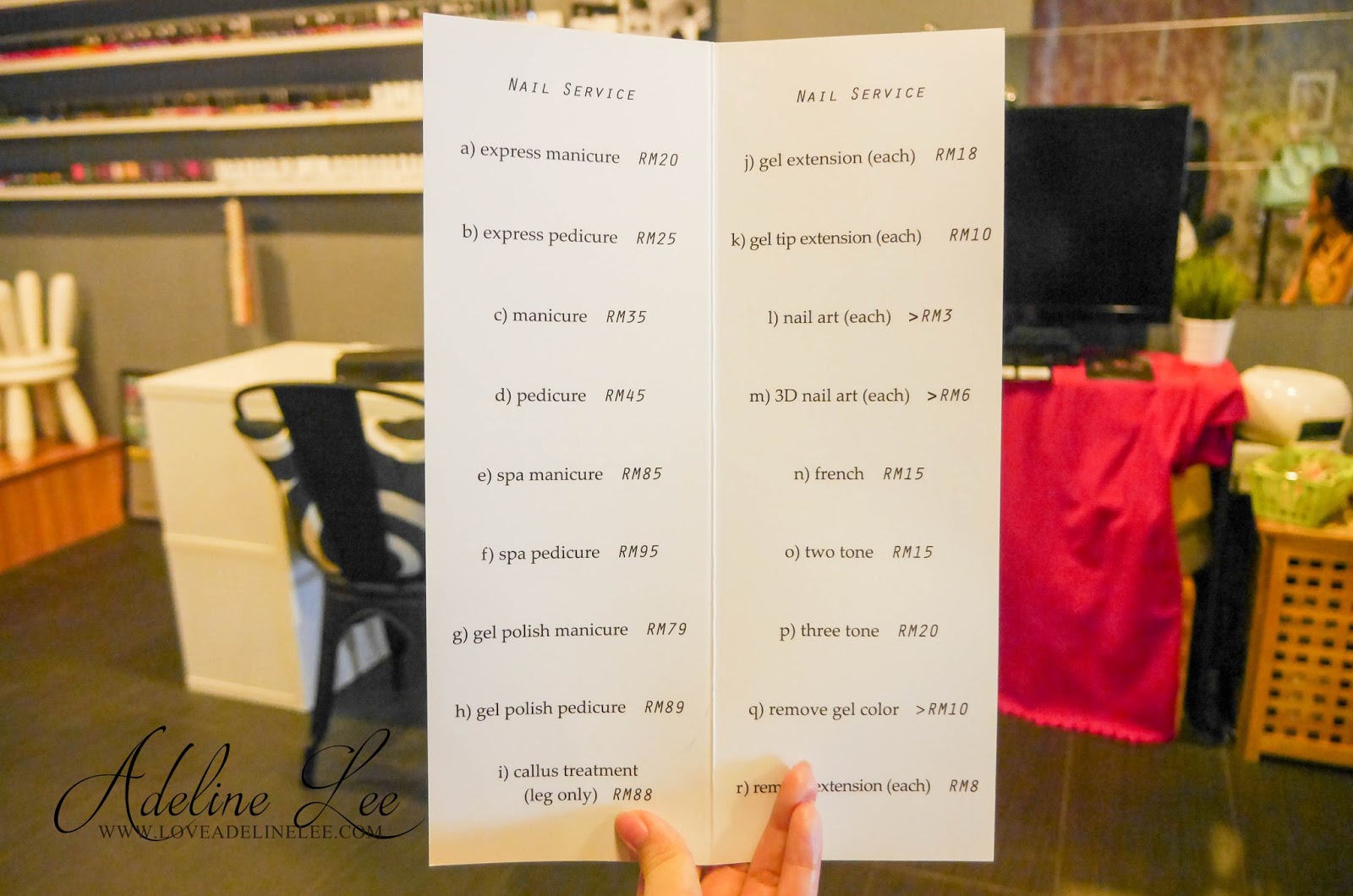 Mojo Nail Cafe SS2 ♥ Adeline Lee