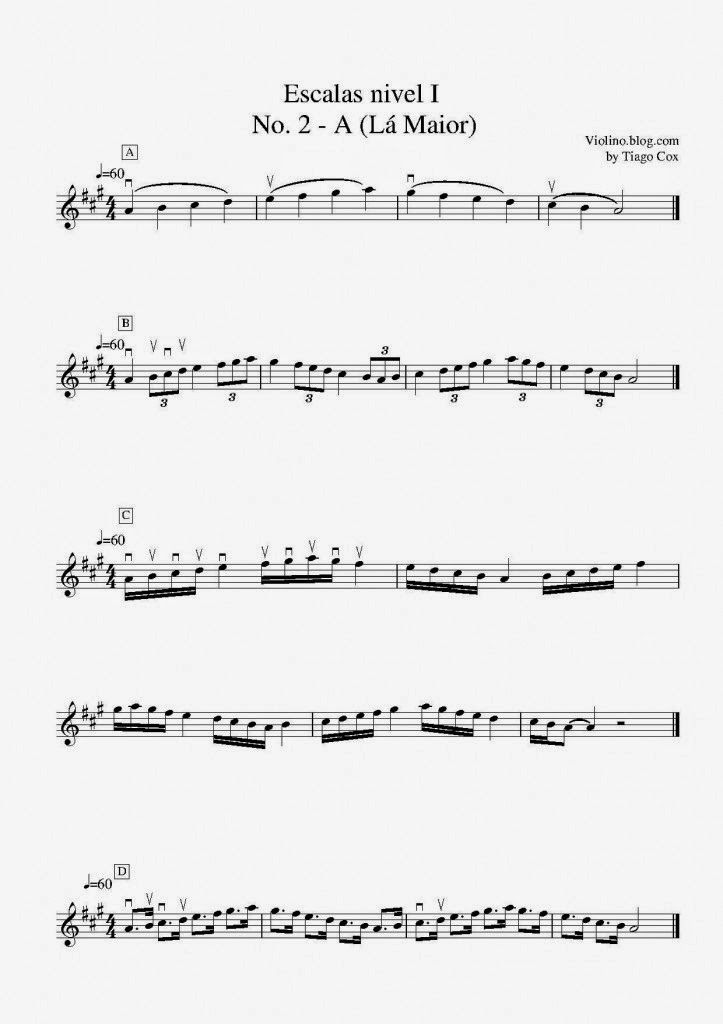 escala de Lá Maior no violino, escala de violino, lá maior violino, escalas em duas oitavas, partitura de violino,
aprender violino, violino iniciante, escala A major, dicas de violino, ritmo e afinacao,