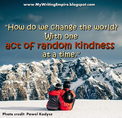 Random act of kindness essay