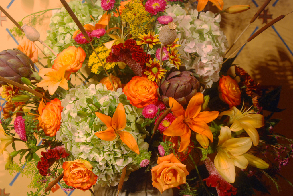 More flowers for All Saints' Day and All Souls' Day ♥