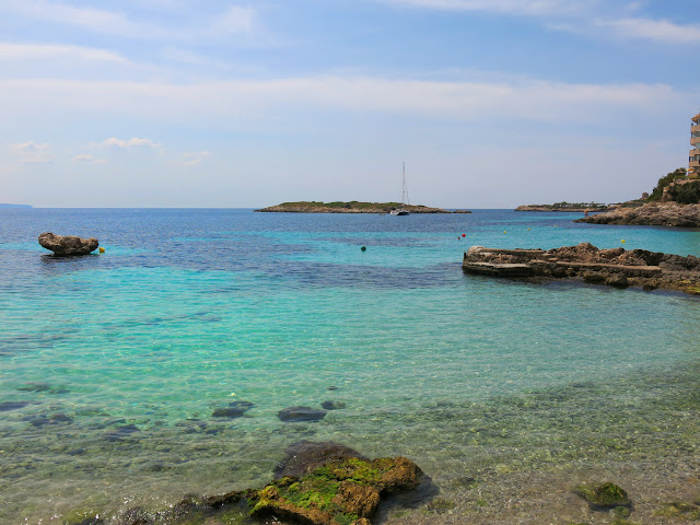 Illetas Beach utanför Palma