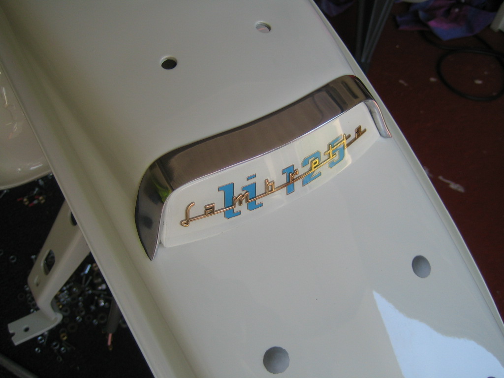 Lambretta Rear Frame Badge  - 260 Results For Lambretta Badge.