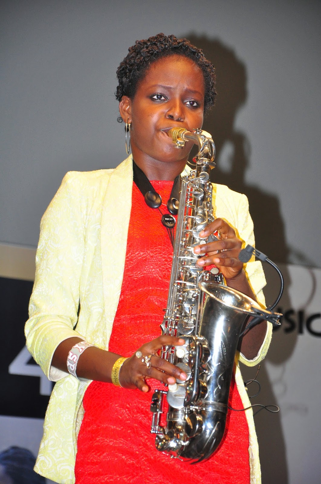 Photos; Introducing Nigeria's Youngest Female Saxophone Player