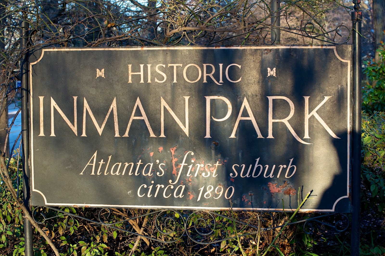 Historic Inman Park Signs Inman Park