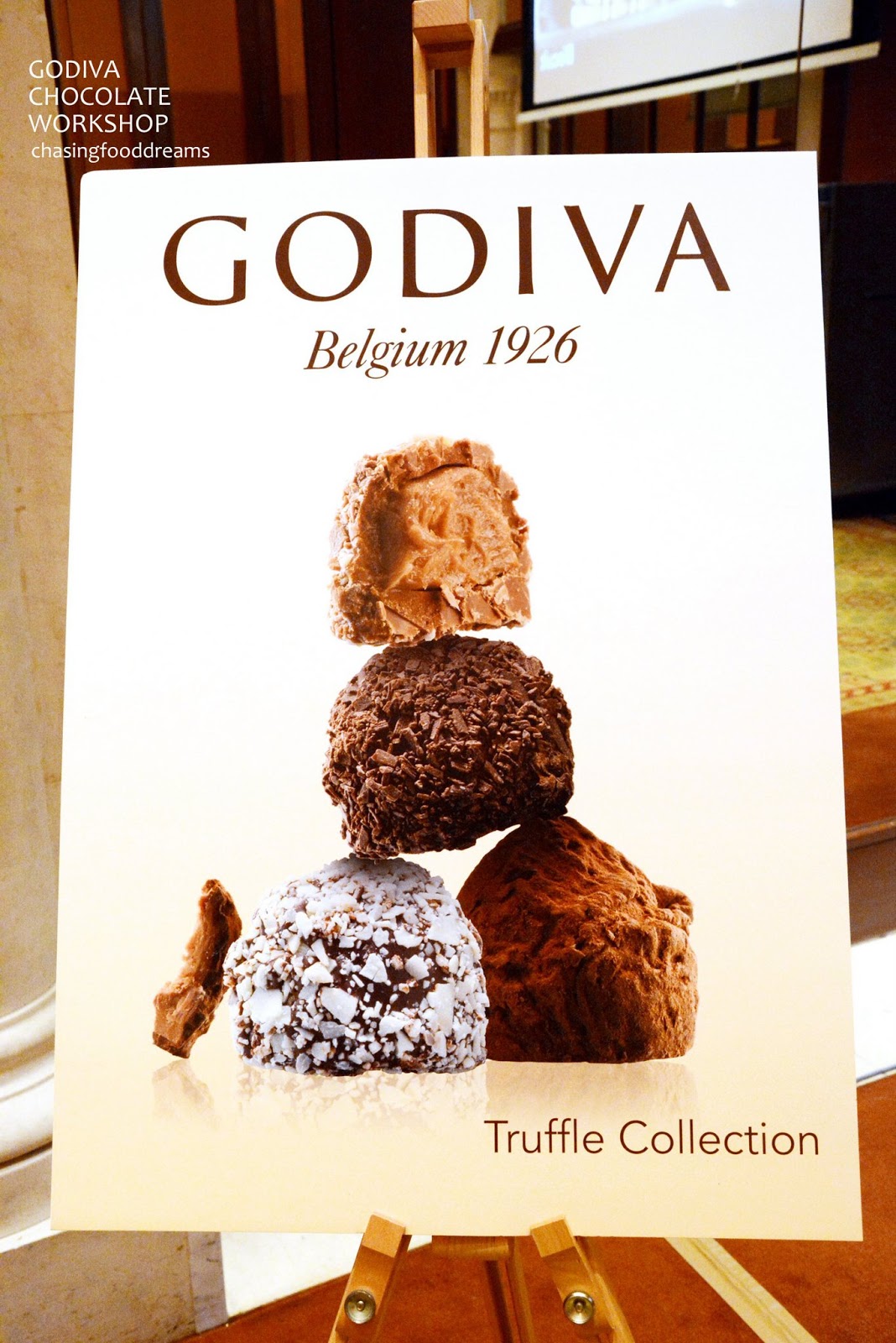 CHASING FOOD DREAMS Godiva Chocolate with Chef Phillip Daue