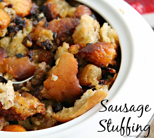 Only From Scratch Sausage Stuffing Recipe, the Best Stuffing You'll