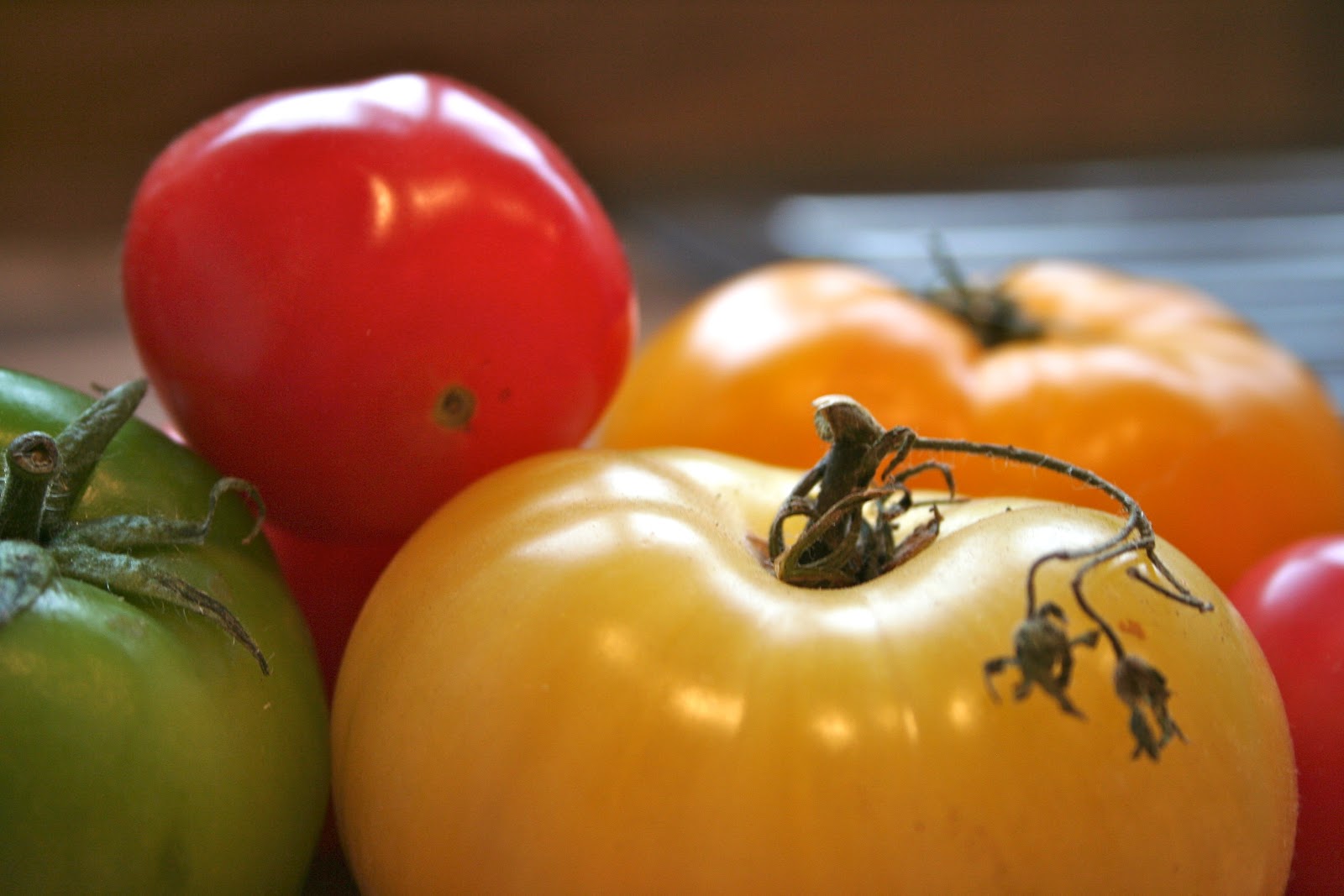 Ultimate Roasted Heirloom Tomatoes with Chilli, Garlic, Balsamic