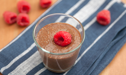 Chia recipes, like this chia pudding with fruit, are a healthy breakfast
