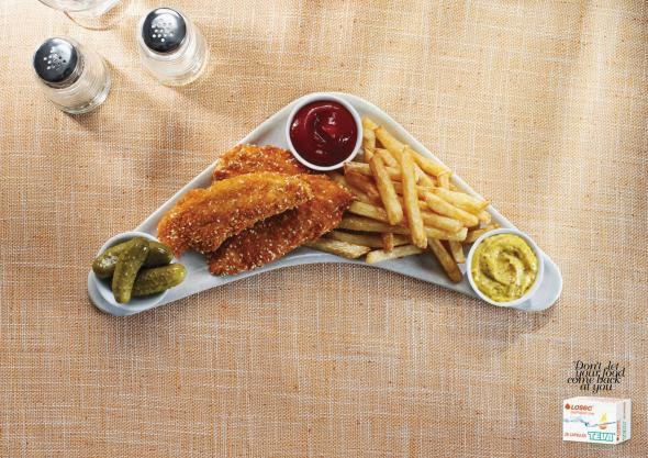 Anuncio impreso del producto farmacéutico Losec