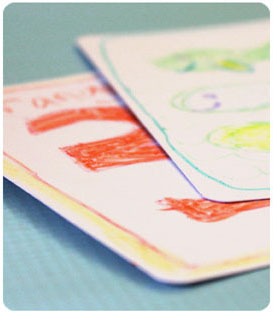 do it yourself card game using postcards printed by GotPrint