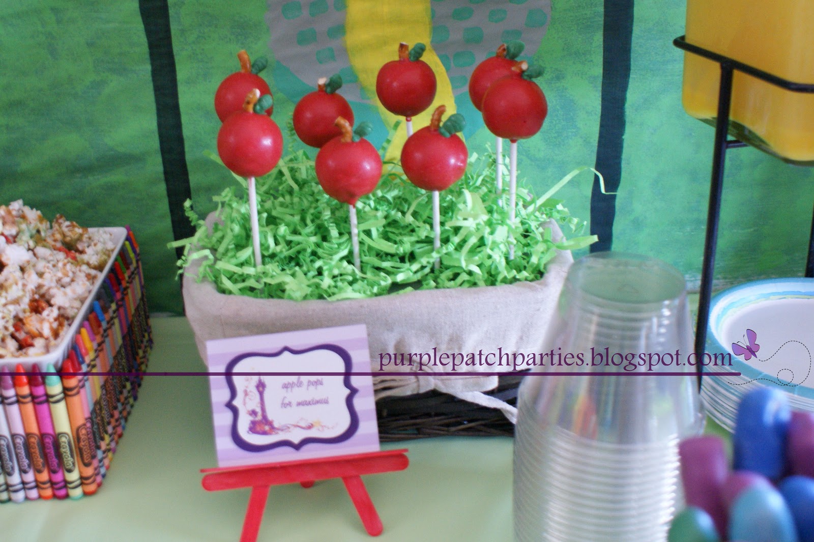 The Purple Patch: Rapunzel Tangled Birthday Party