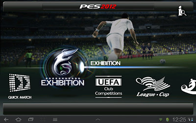 PES 2012 For Galaxy Tab