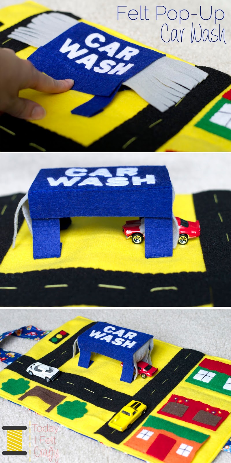 Felt Car Play Mats