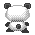 Gif urso panda