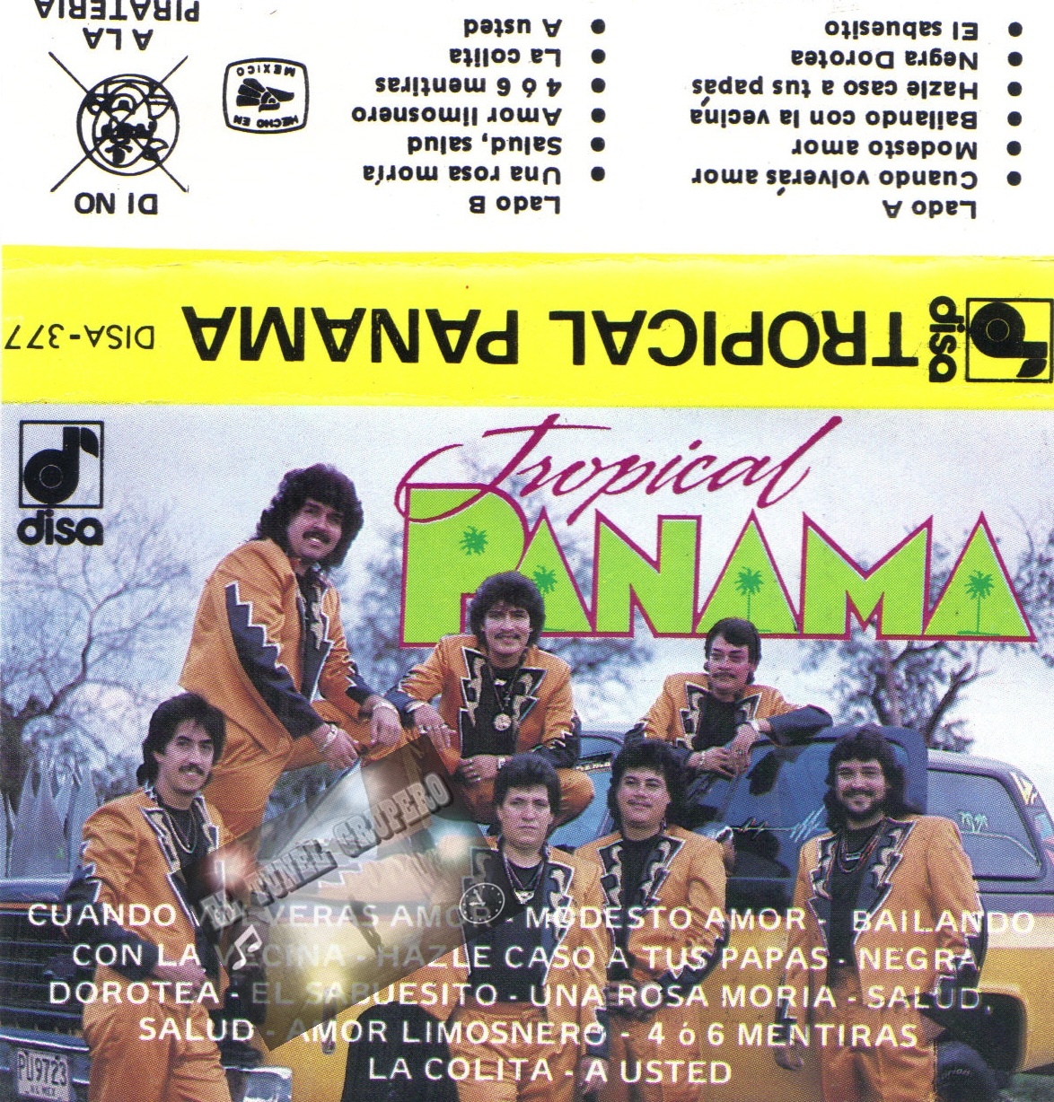 Producciones C صss A Kŗaў C Presenta 3ľ Tũnsl Gŗurero Tropical Panama Cuando Volveras Amor 1990