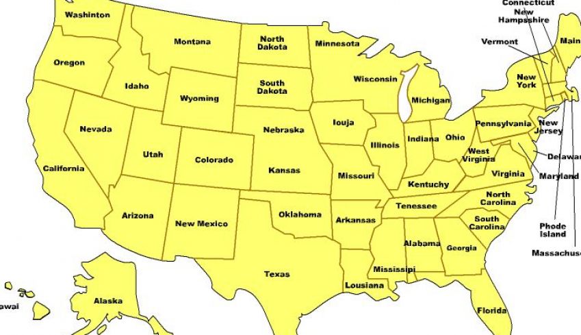 Mapa De Norteamerica Paises Y Capitales
