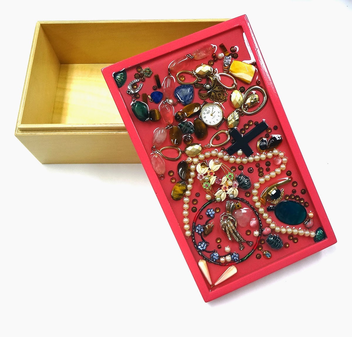 Resin Crafts Jewelry Grab Bag to Jewelry Box!