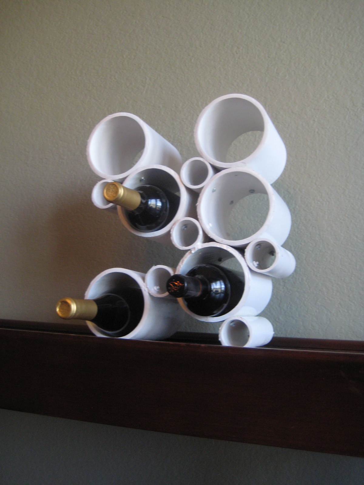 Adventures In Creating PVC Wine Bottle Holder