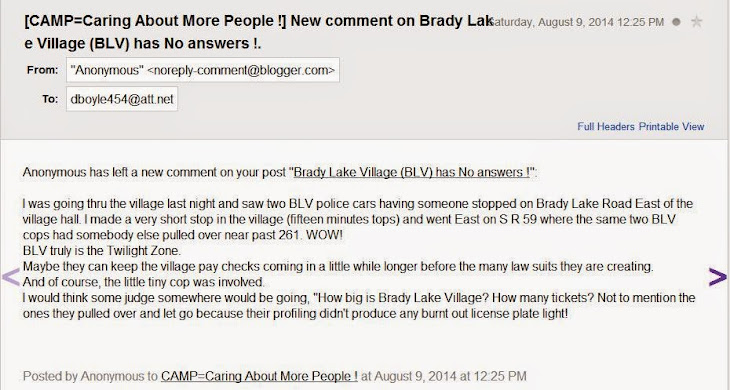 The Brady Lake Village Little Tiny Cop is of course Tyler McClamroch.