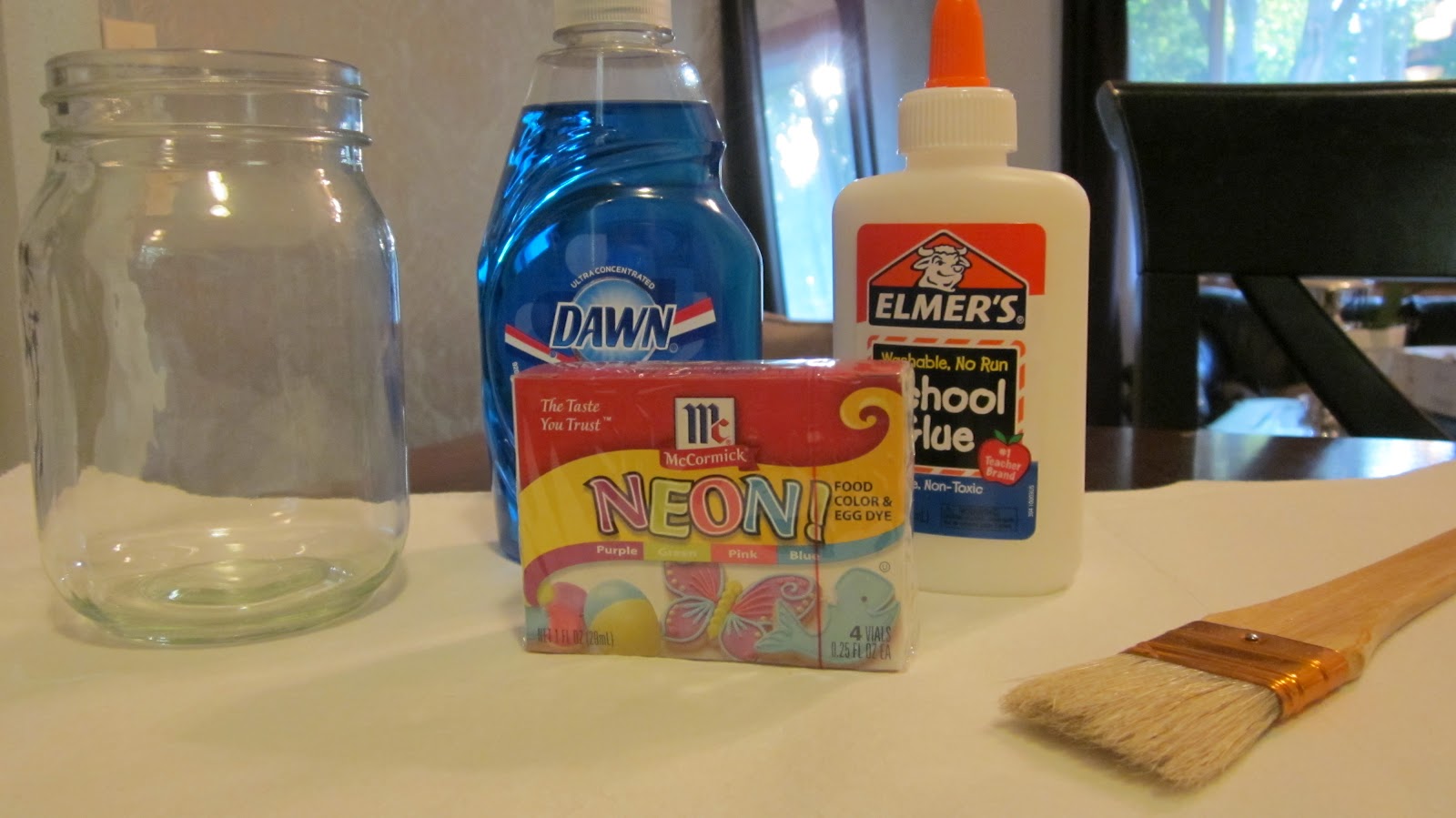 Live Sea Glass Jar DIY