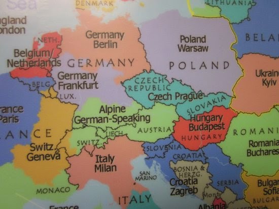 Alpenländische Mission Europe Map