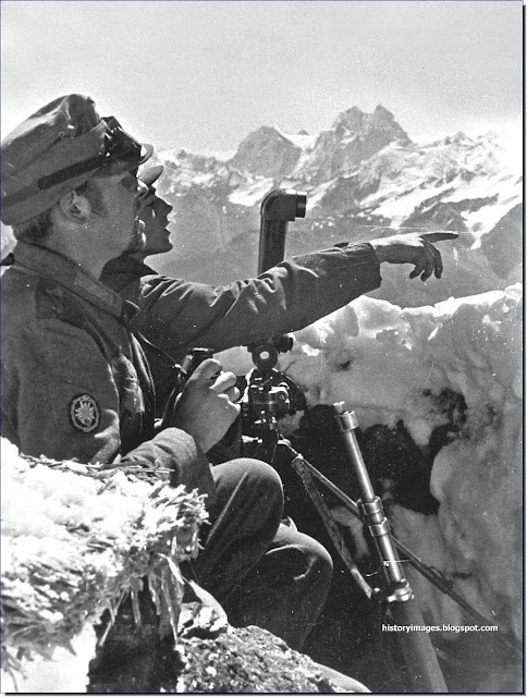 German mountain rangers  mountains  Caucasus 1942