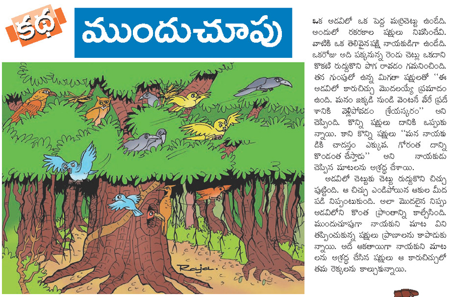 birds of a feather idiom meaning in telugu