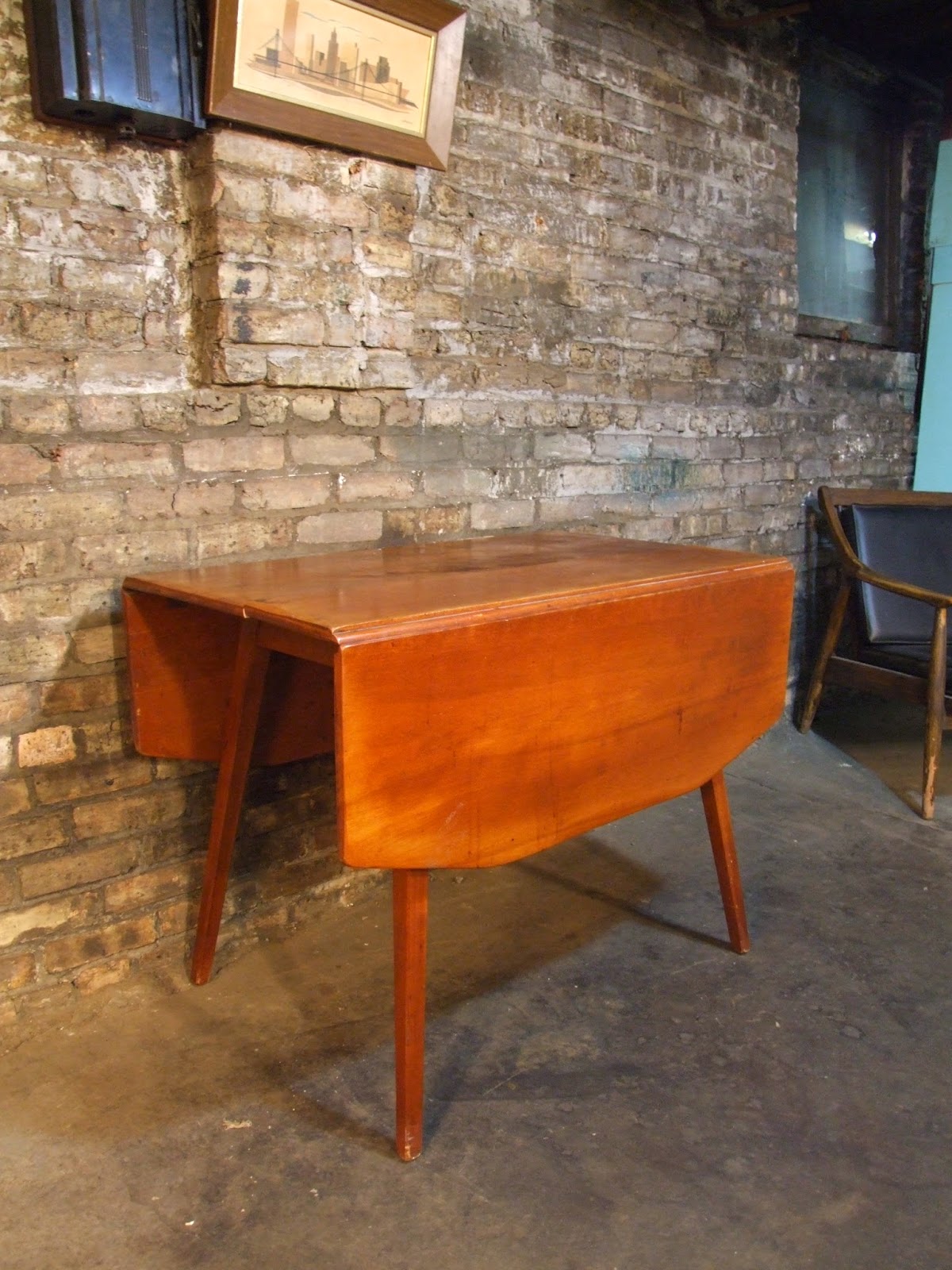 Mid Century Chicago: Cushman Drop Leaf Dining Table