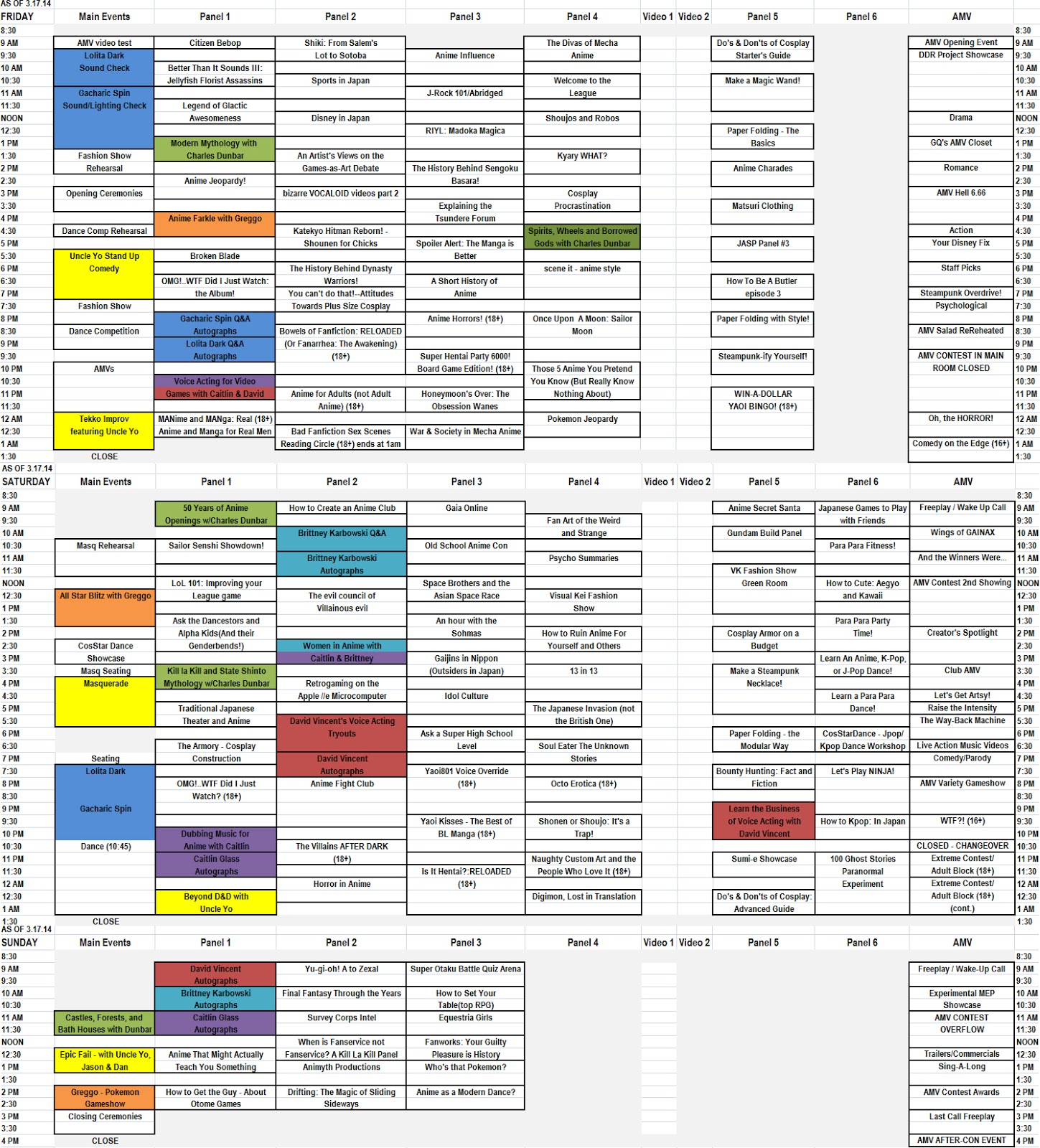 Kitsuneverse [Cons] Countdown to Tekko 14 Begins!