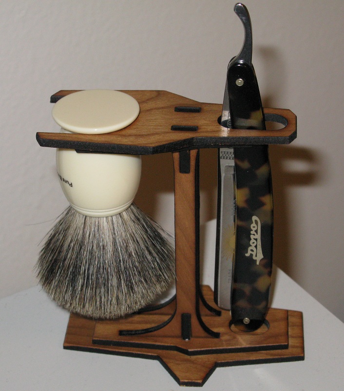 the marginalia of an engineer Straight Razor Shaving Stand