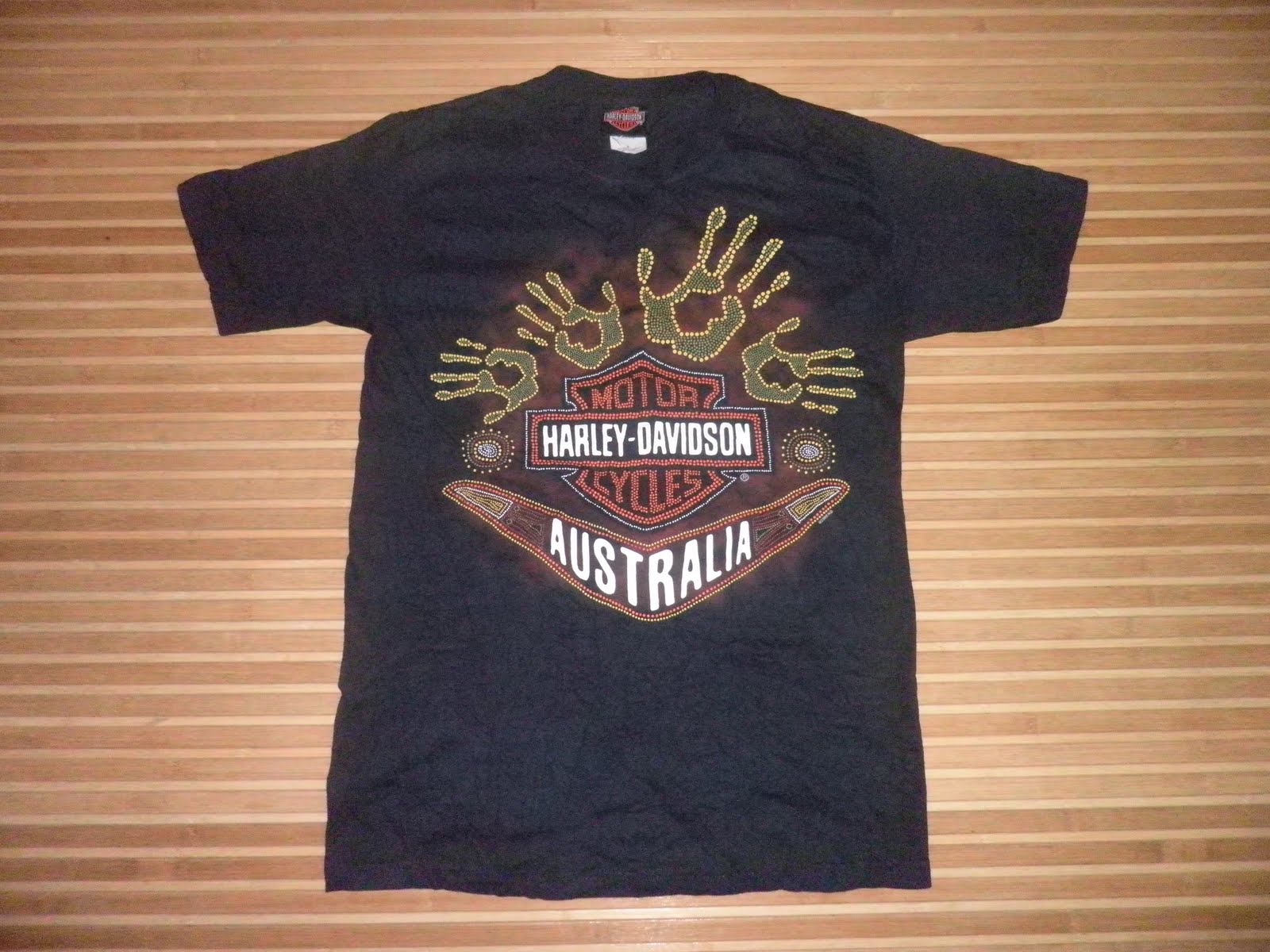 Harley Davidson Australia T Shirt (Sold) CariBundle